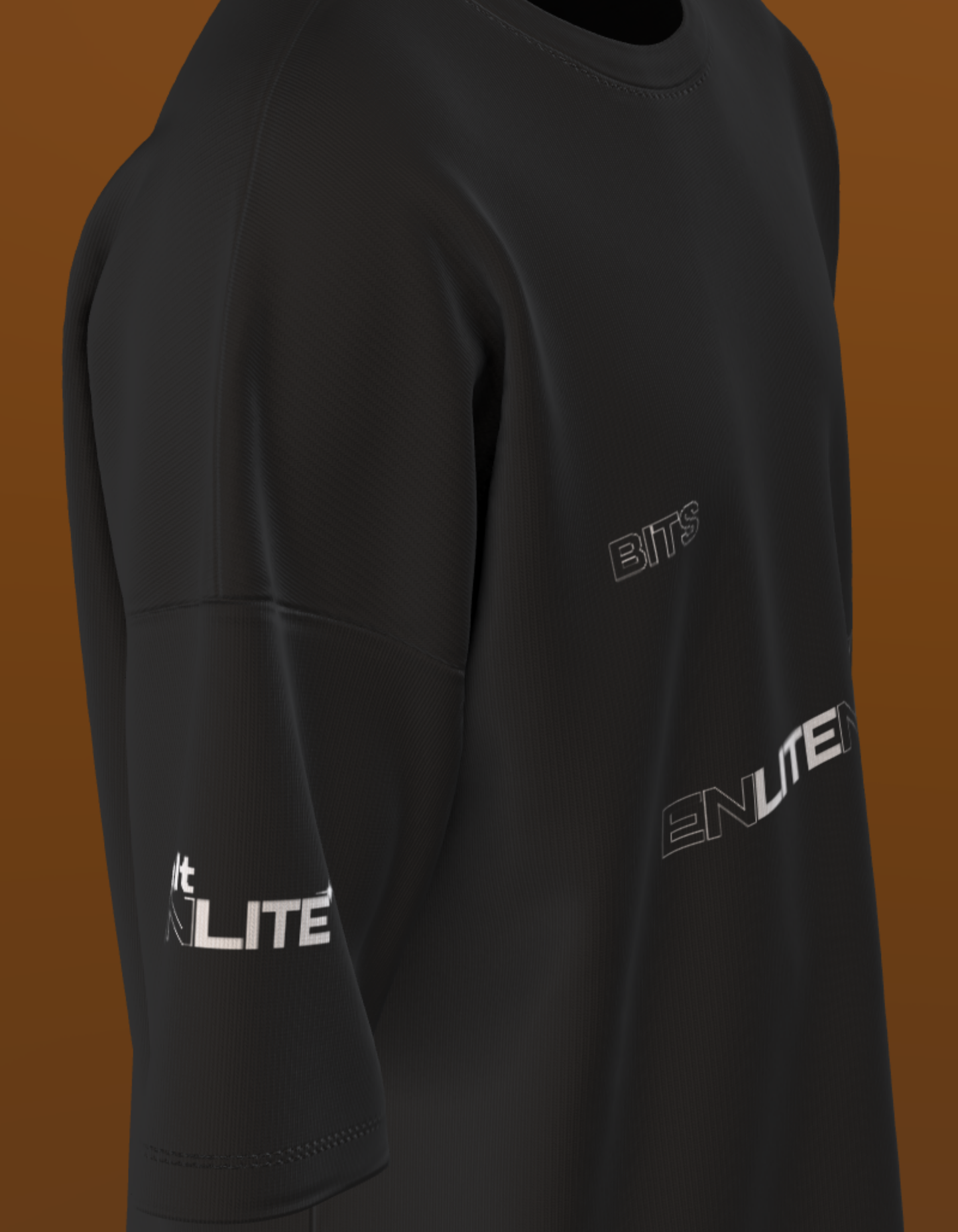 BITS HYDERABAD - PREMIUM 240 GSM OVERSIZE- GOLDEN SUN