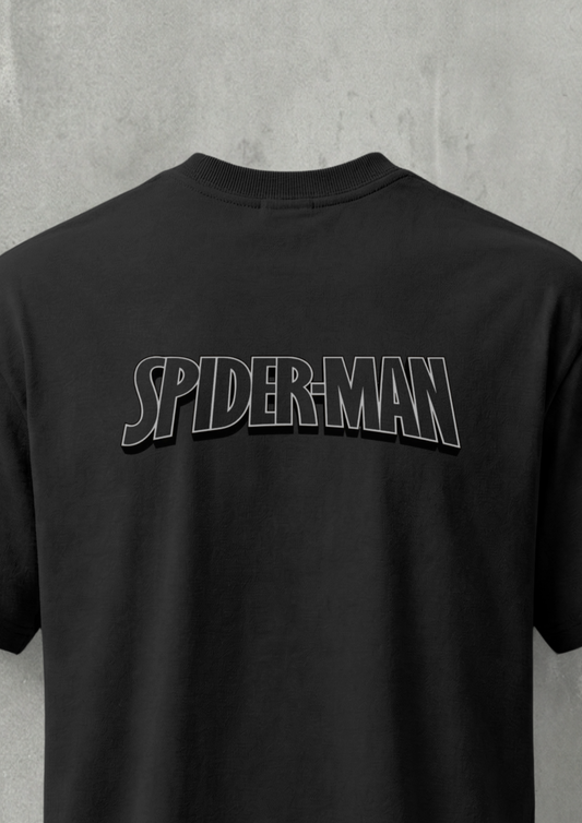 NIT TRICHY - MINIMILISTIC SPIDY - PREMIUM 210 GSM REG FIT T-SHIRT - BLACK