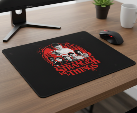 STRANGER THINGS - PREMIUM MOUSEPAD - THE GANG II