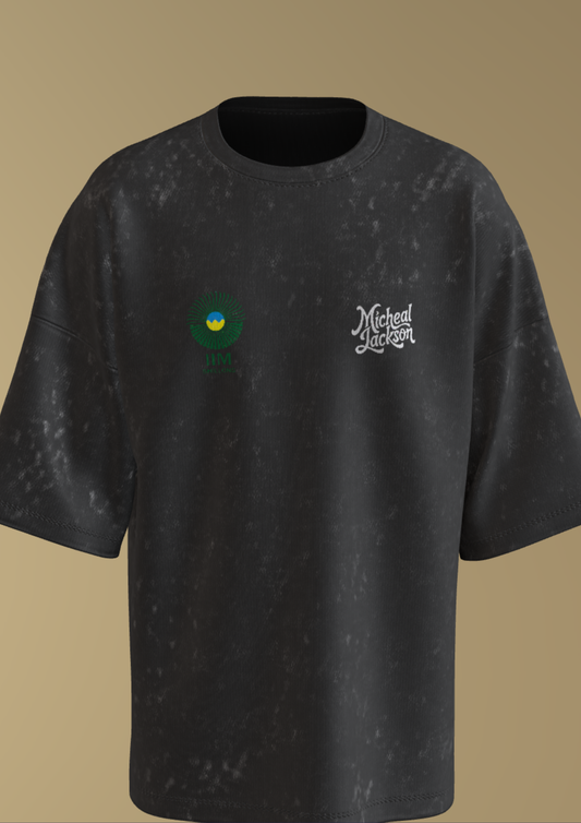 IIM SHILLONG - THE STAR- PREMIUM 260 GSM OZ ACID WASH T-SHIRT