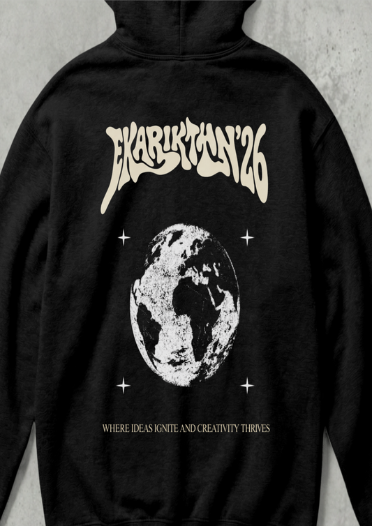 NIT NAGALAND - EKARIKTHIN - THE WORLD - PREMIMUM 350 GMS HOODIE