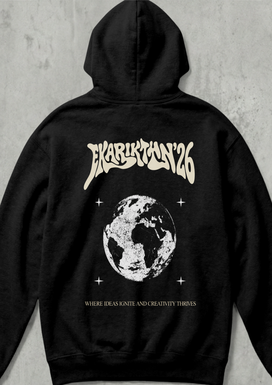 NIT NAGALAND - EKARIKTHIN - THE WORLD - PREMIMUM 350 GMS HOODIE
