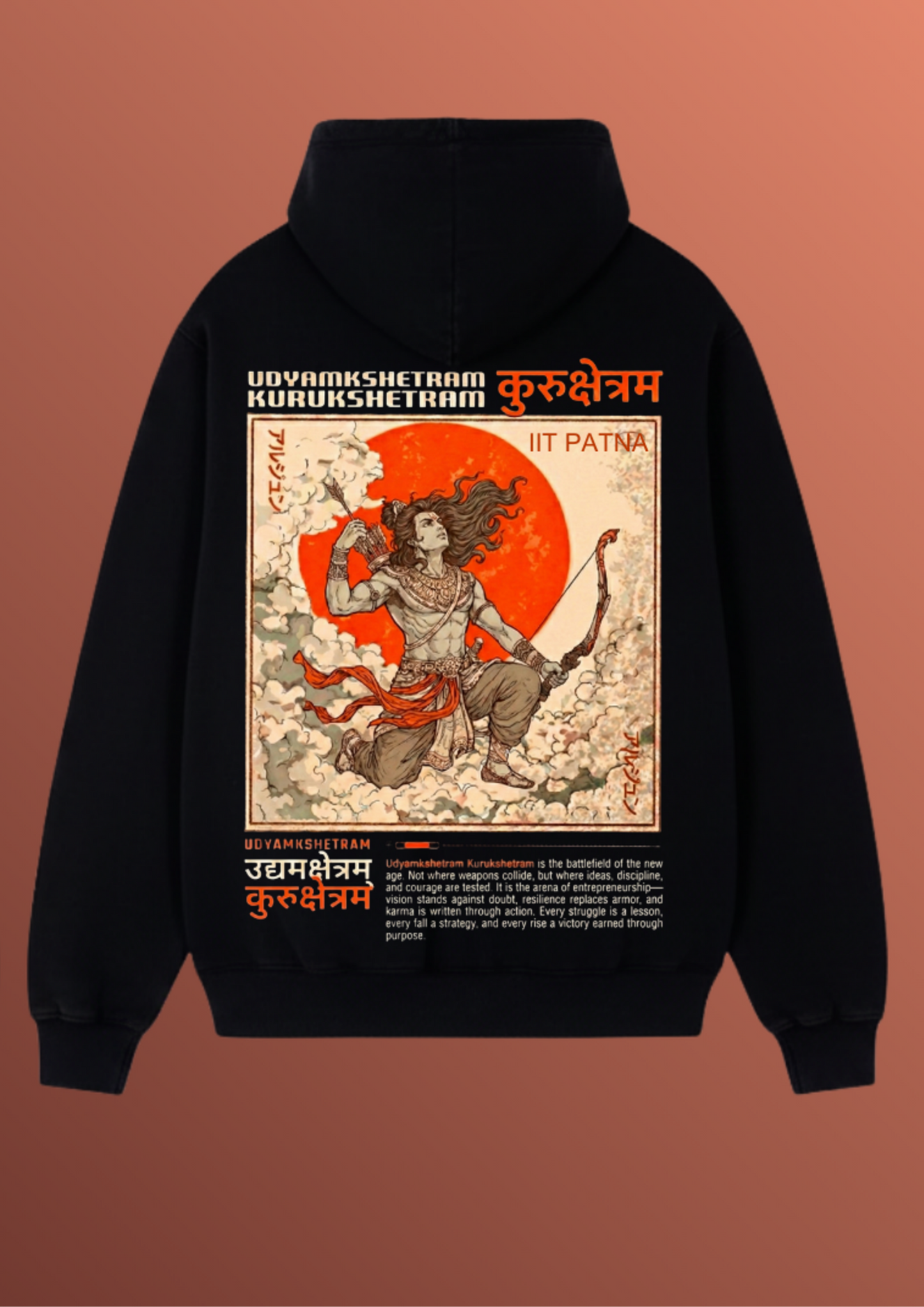 IIT PATNA - THE LEGENDS- PREMIUM 350 GSM - ZIPPER