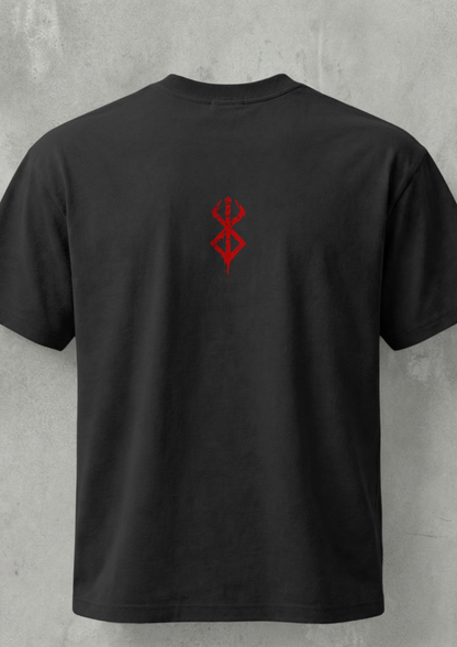 NIT TRICHY - MINIMILISTIC BERSERK - PREMIUM 210 GSM REG FIT T-SHIRT - BLACK