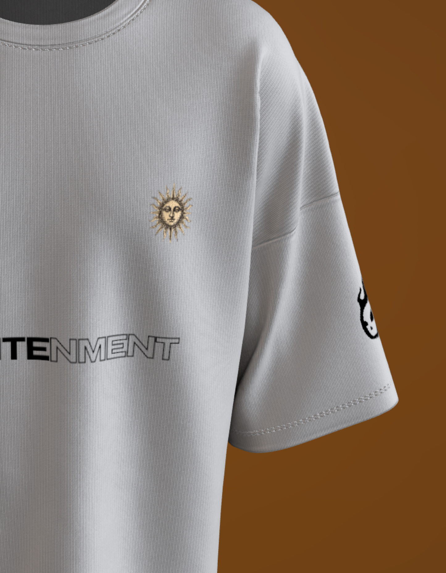 BITS HYDERABAD - PREMIUM 240 GSM OVERSIZE- THE BLACK SUN