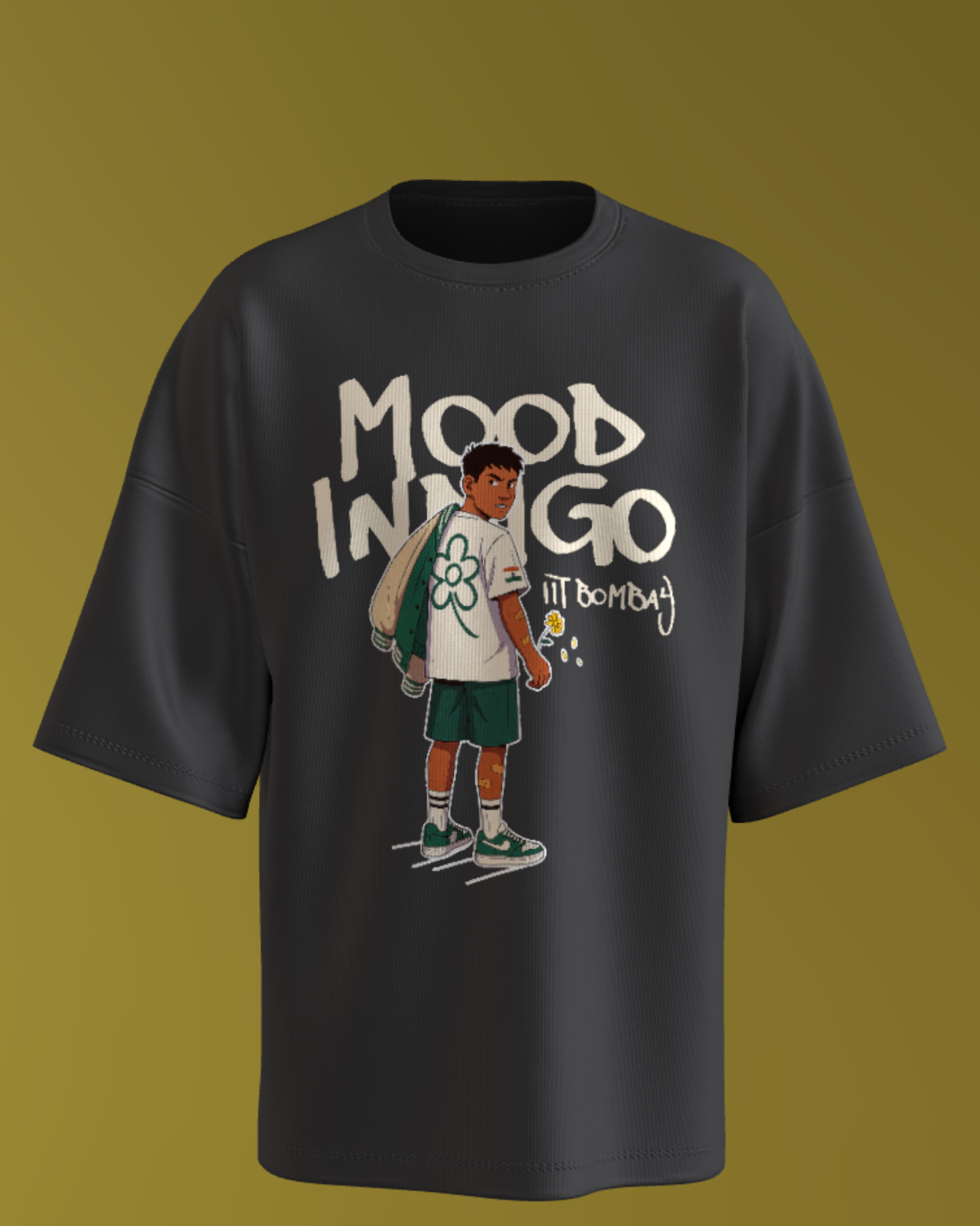 MOOD INDIGO - PREMIUM 240 GSM OVERSIZE - FULL FRONT