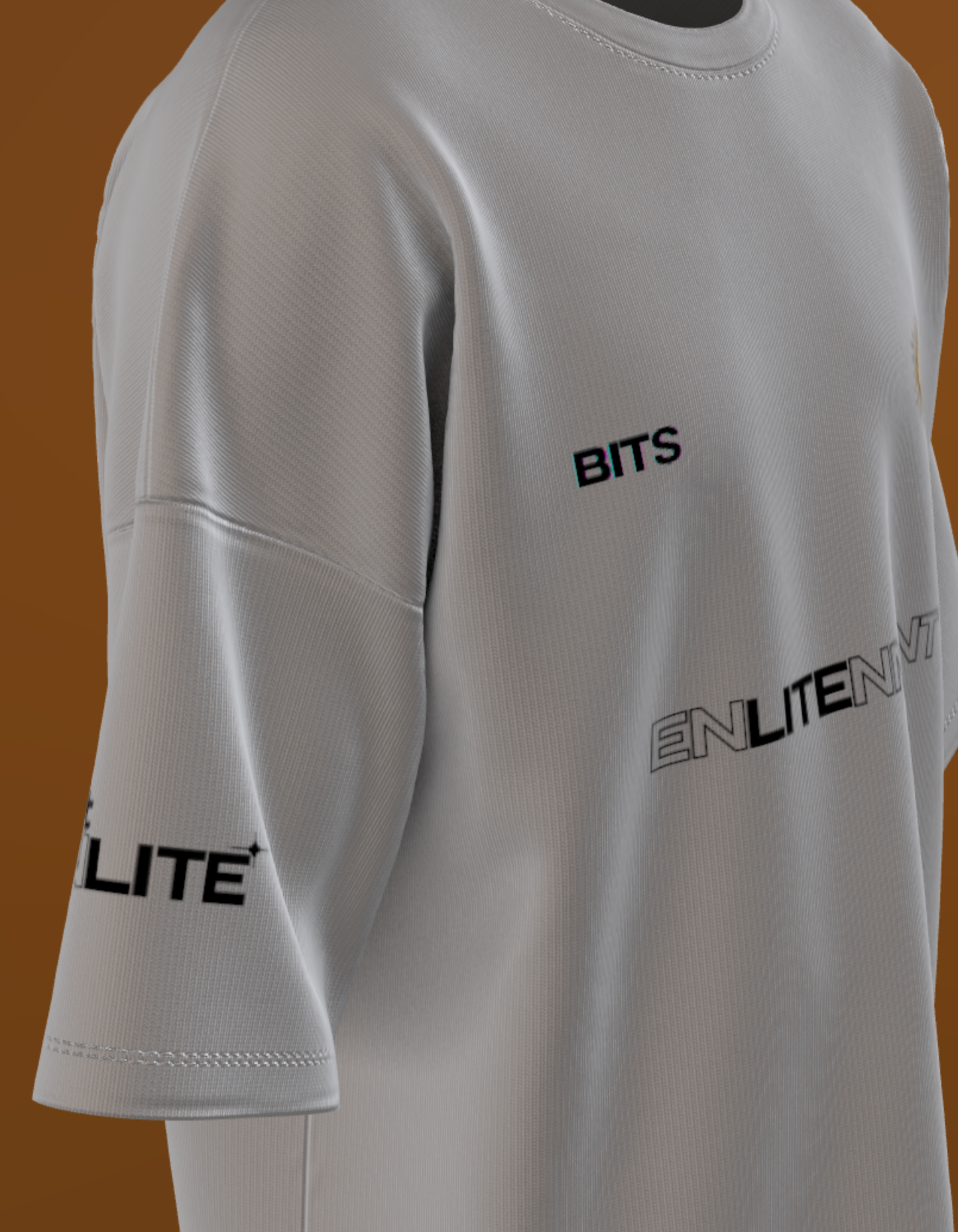 BITS HYDERABAD - PREMIUM 240 GSM OVERSIZE- THE BLACK SUN