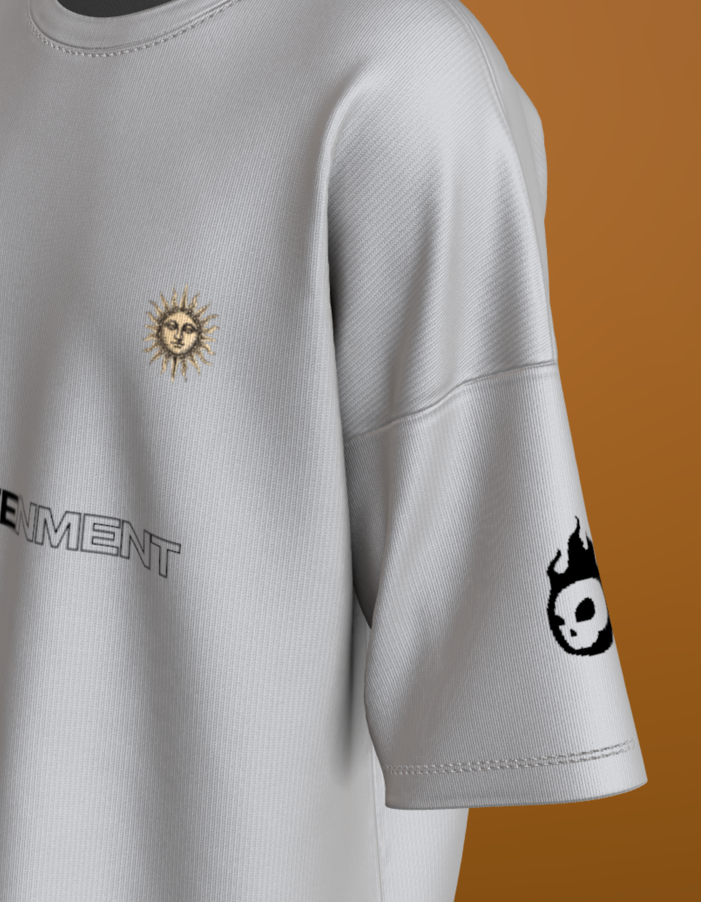 BITS HYDERABAD - PREMIUM 240 GSM OVERSIZE- THE BLACK SUN