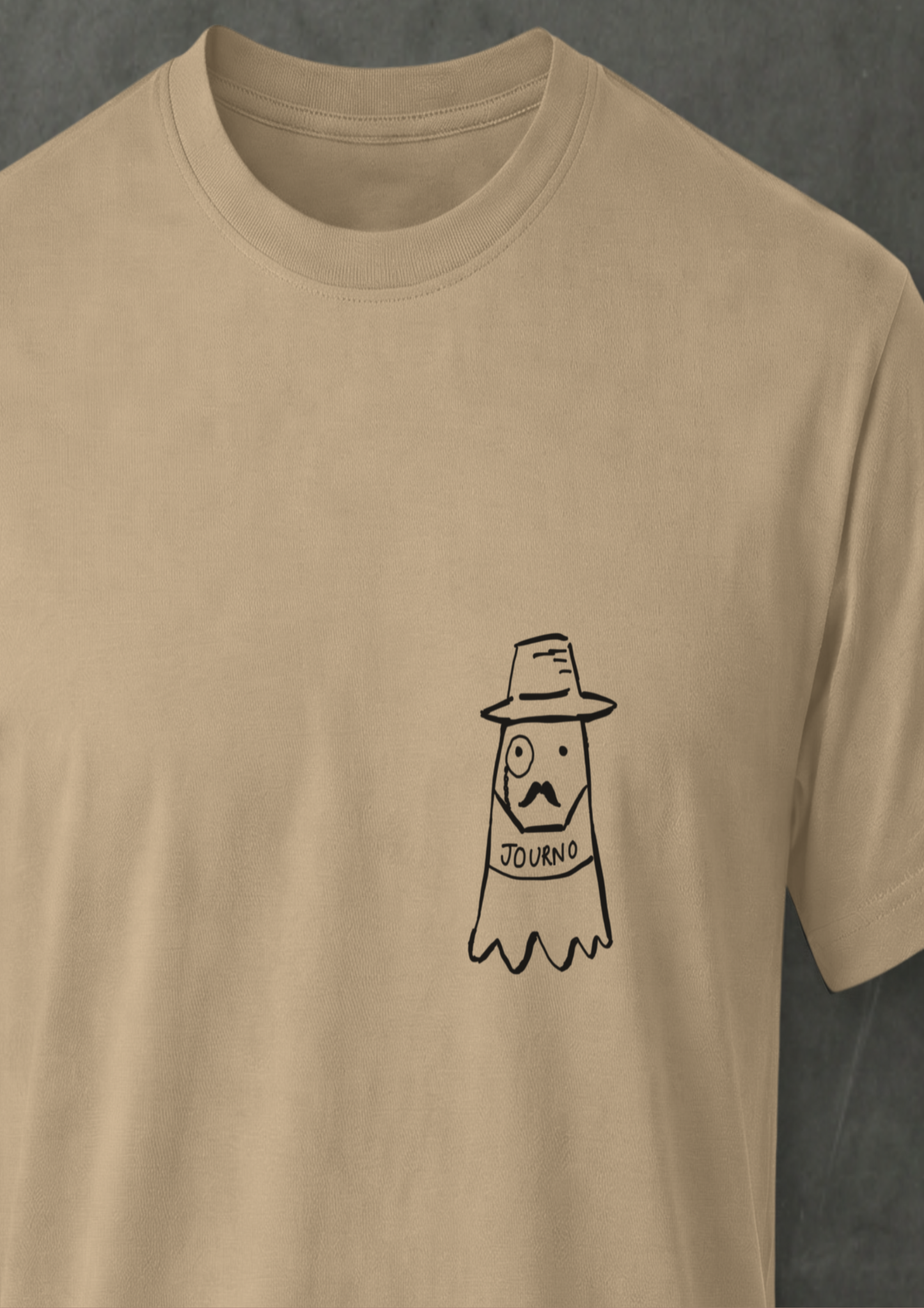 IIT DELHI - BEIGE - PREMIUM T-SHIRT