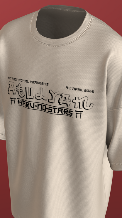 NIT AP - PREMIUM OZ 250 GSM OFF WHITE - CHERRY BLOSSOM
