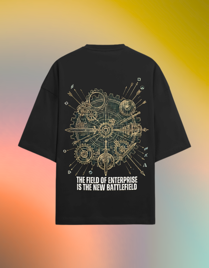 IIT PATNA - THE NEW BATTLEFIELD - PREMIUM 240 GSM OVERSIZE TSHIRTS
