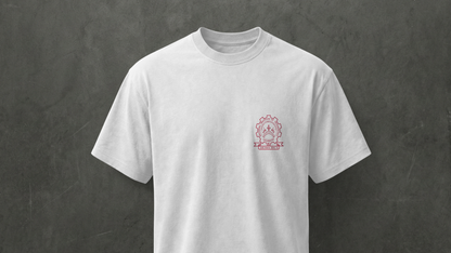 NIT KKR -  PREMIUM 210 GSM REG FIT T-SHIRT - WHITE
