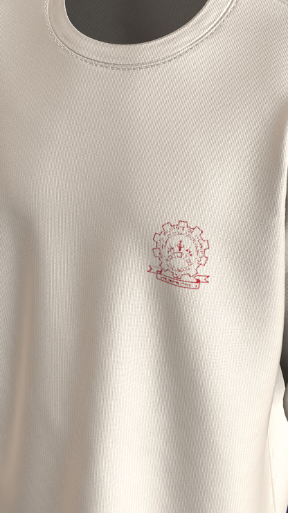 NIT KURUKSHETRA - PREMIUM 240 GSM OVERSIZE T-SHIRT - OFFWHITE