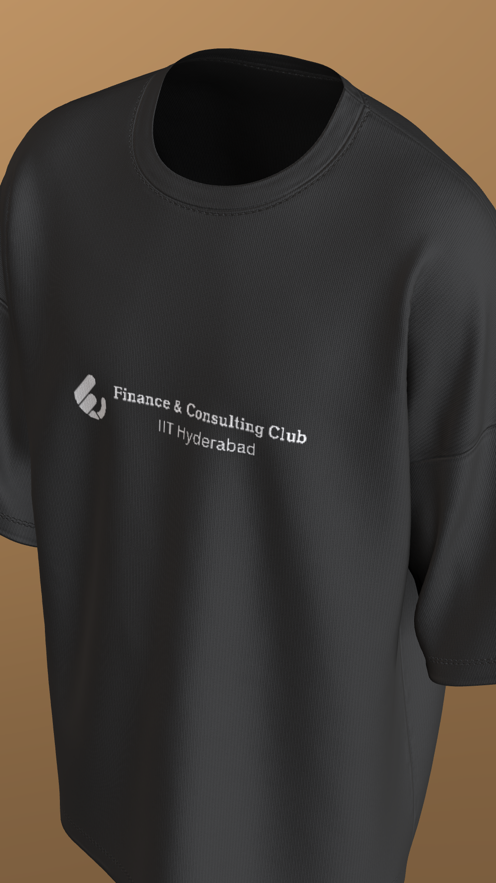 IIT HYDERABAD - BUILD YOUR EMPIRE - PREMIUM 210 GSM OVERSIZE T-SHIRT