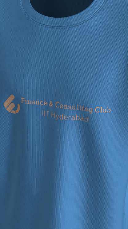 IIT HYDERABAD - INVESTMENT - PREMIUM 260 GSM BOXY T-SHIRT - MINT BLUE