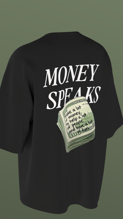 NIT ROURKELA - PREMIUM OZ 220 GSM OFF BLACK - MONEY SPEAKS