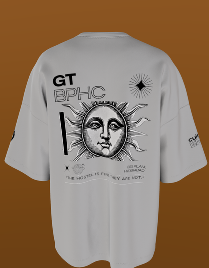 BITS HYDERABAD - PREMIUM 240 GSM OVERSIZE- THE BLACK SUN