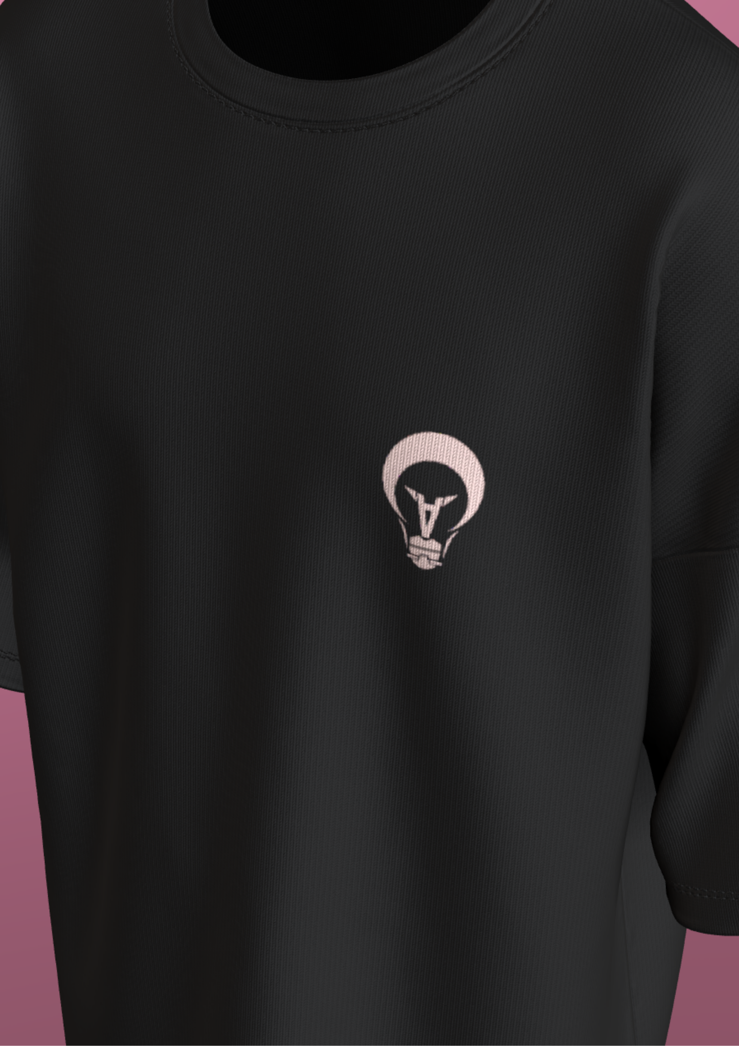 NIT SIKKIM  - BLACK LINE ART  - PREMIUM 220 GSM OVERSIZE T-SHIRT
