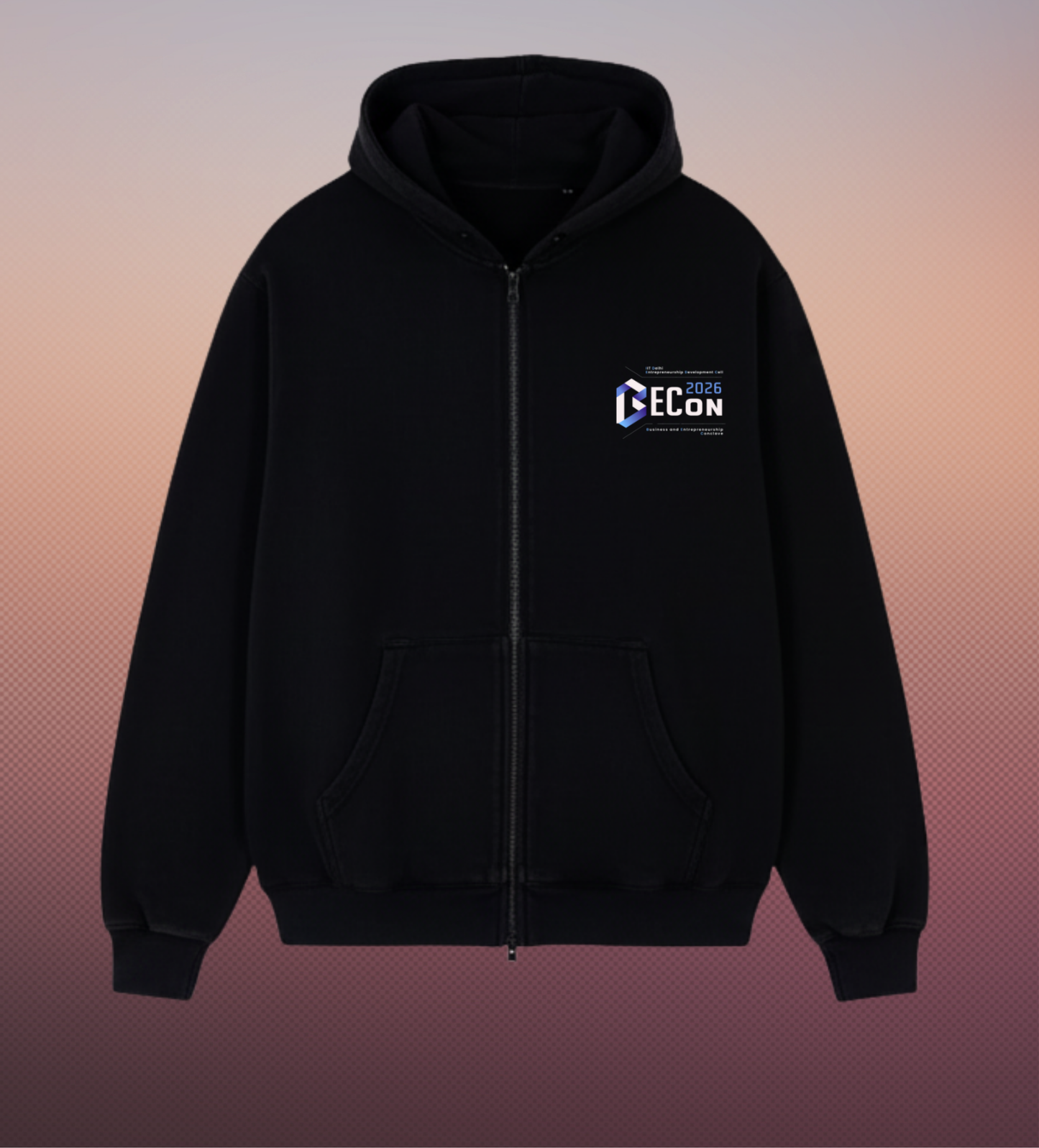 IIT DELHI - THE HIVE MIND - PREMIUM 350 GSM ZIPPER