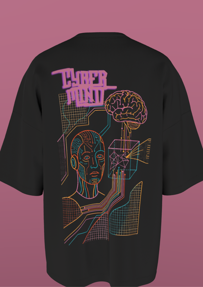NIT SIKKIM  - BLACK LINE ART  - PREMIUM 220 GSM OVERSIZE T-SHIRT
