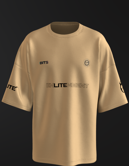 BITS HYDERABAD - PREMIUM 240 GSM OVERSIZE- THE BEIGE BASE