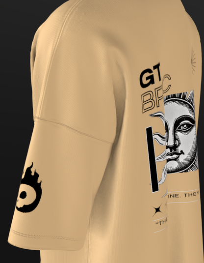 BITS HYDERABAD - PREMIUM 240 GSM OVERSIZE- THE BEIGE BASE