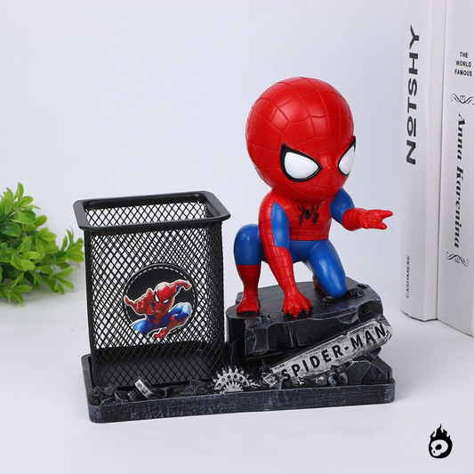 Crouching Spider-Man Pen Stand