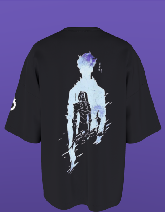 Oversized Anime T-Shirt Level 1:  Sung Jinwoo "Shadow Monarch"