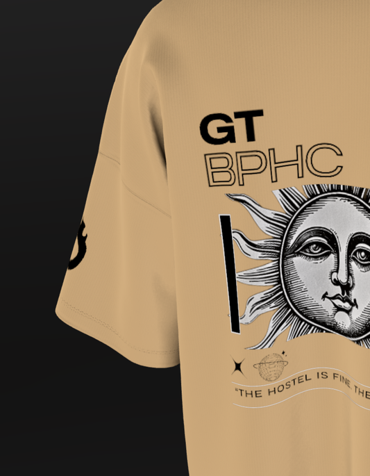 BITS HYDERABAD - PREMIUM 240 GSM OVERSIZE- THE BEIGE BASE