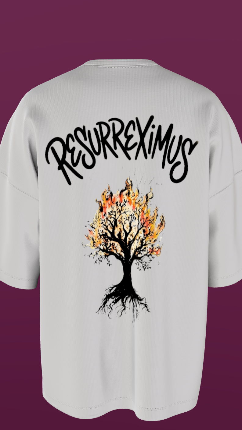 NIT KURUKSHETRA - PREMIUM 220 GSM OVERSIZE T-SHIRT - WHITE