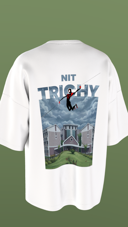 NIT TRICHY - PREMIUM OZ 220 GSM OFF WHITE - SPIDER ON THE MOVE