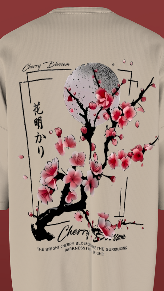 NIT AP - PREMIUM OZ 250 GSM OFF WHITE - CHERRY BLOSSOM