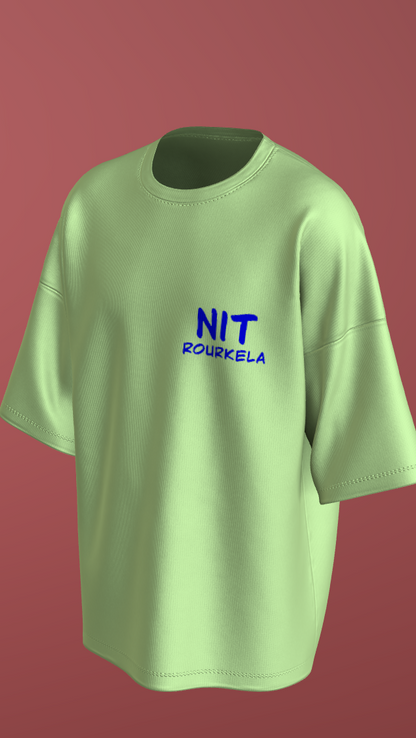 NIT ROURKELA - PREMIUM OZ 250 GSM MINT GREEN - CHERRY BLOSSOM - THE FAN