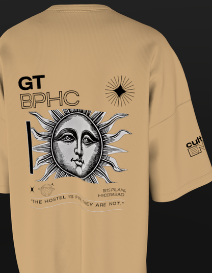 BITS HYDERABAD - PREMIUM 240 GSM OVERSIZE- THE BEIGE BASE