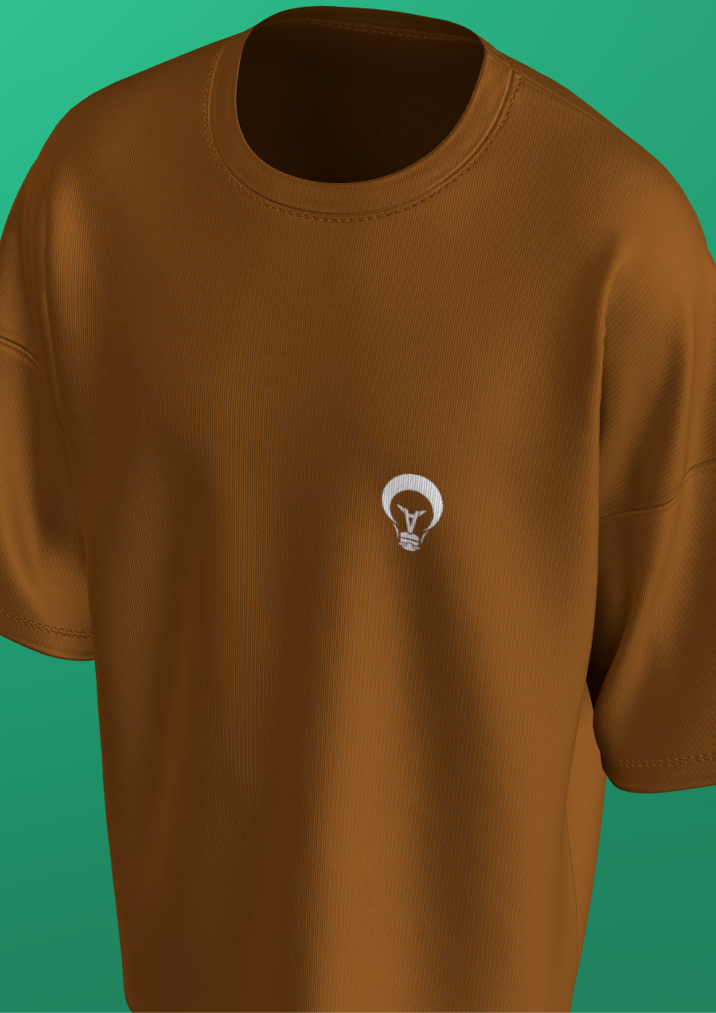 NIT SIKKIM  - BROWN AI  - PREMIUM 240 GSM OVERSIZE T-SHIRT