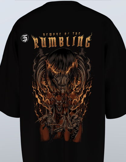 Oversized Anime T-Shirt Level 1:  Eren Jaeger "The Rumbling"
