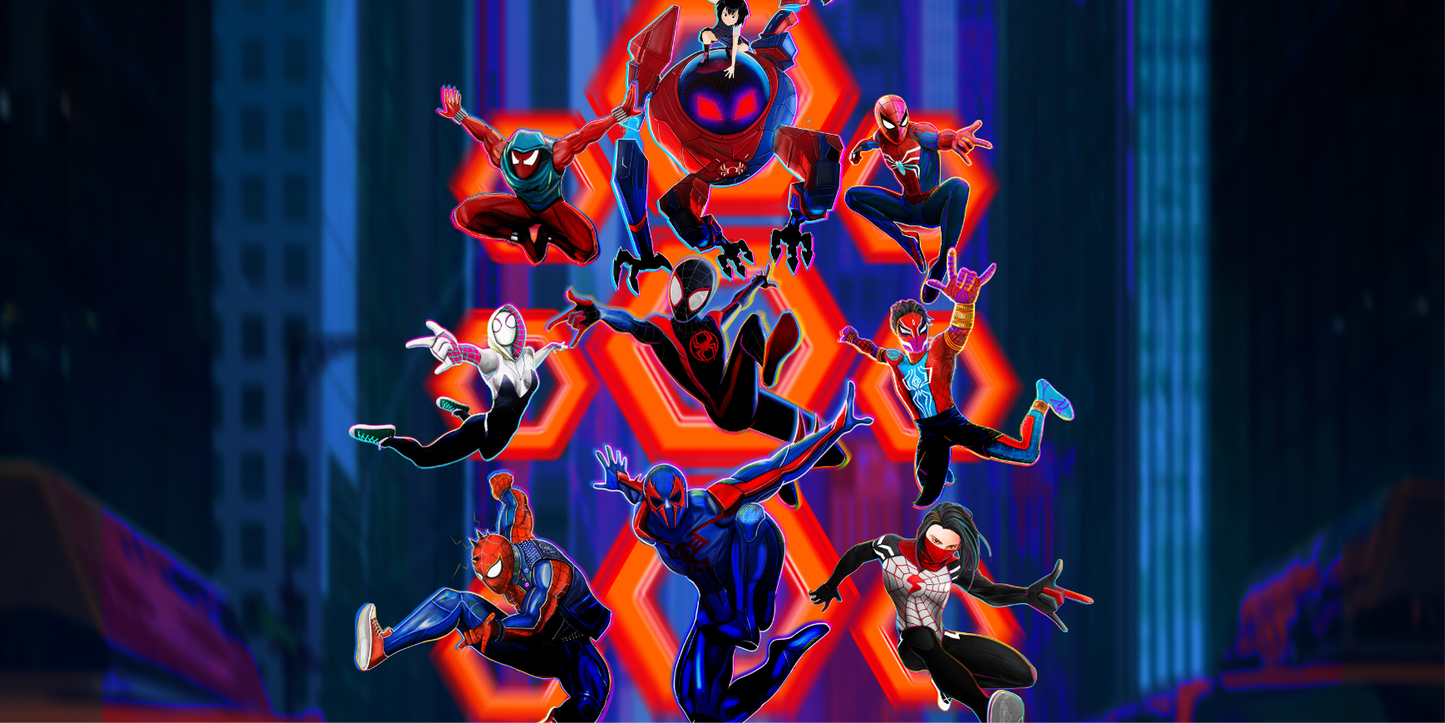 Extra Large Mouse Pad - Spider-Verse Team