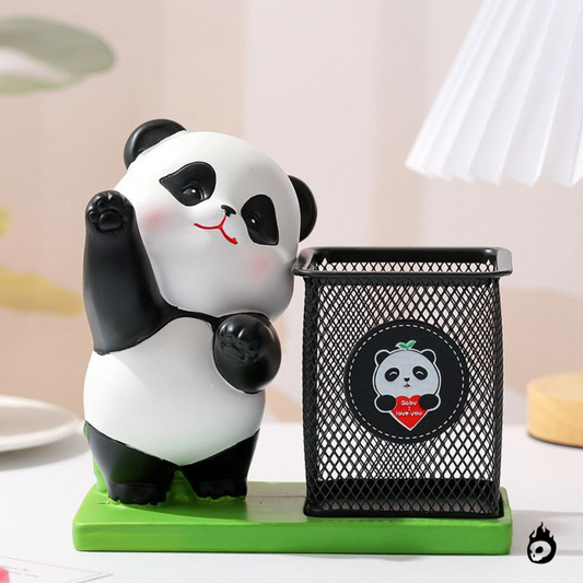 Happy Panda Pen Stand