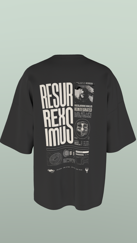 NIT KURUKSHETRA - PREMIUM 220 GSM OVERSIZE T-SHIRT - BLACK