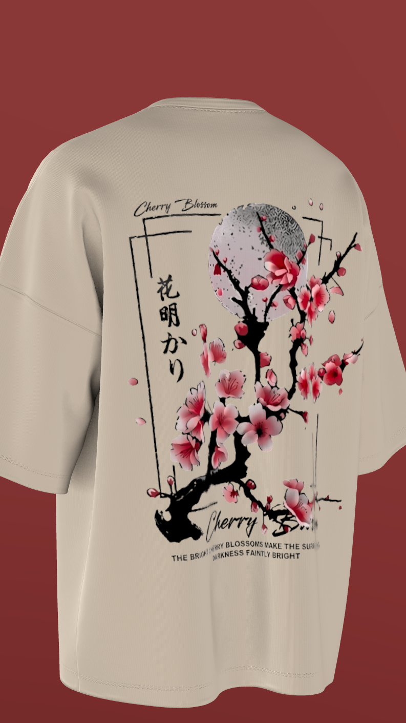 NIT AP - PREMIUM OZ 250 GSM OFF WHITE - CHERRY BLOSSOM