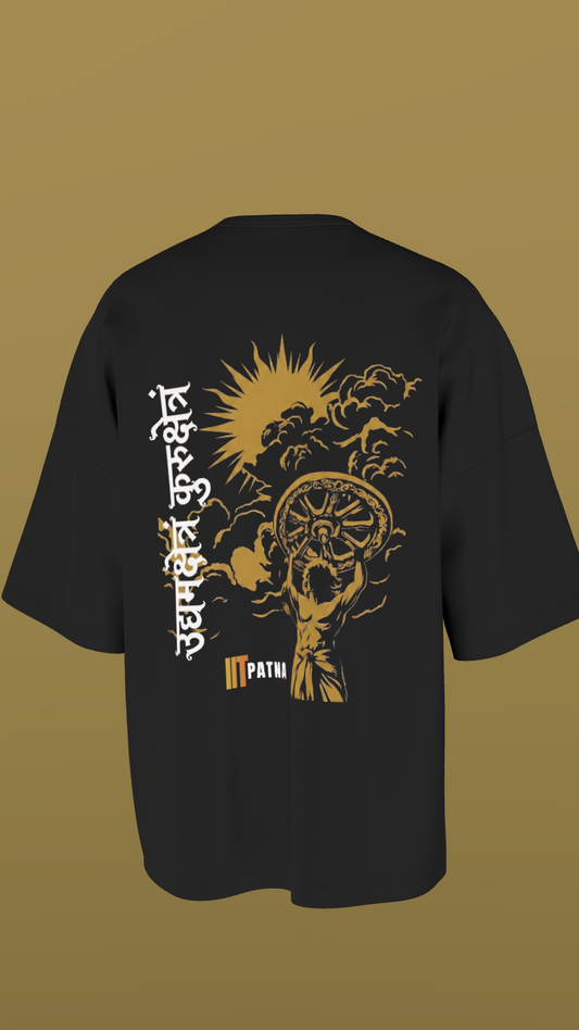 IIT PATNA - CHAKRAVYUH - PREMIUM 220 GSM OVERSIZE TSHIRTS