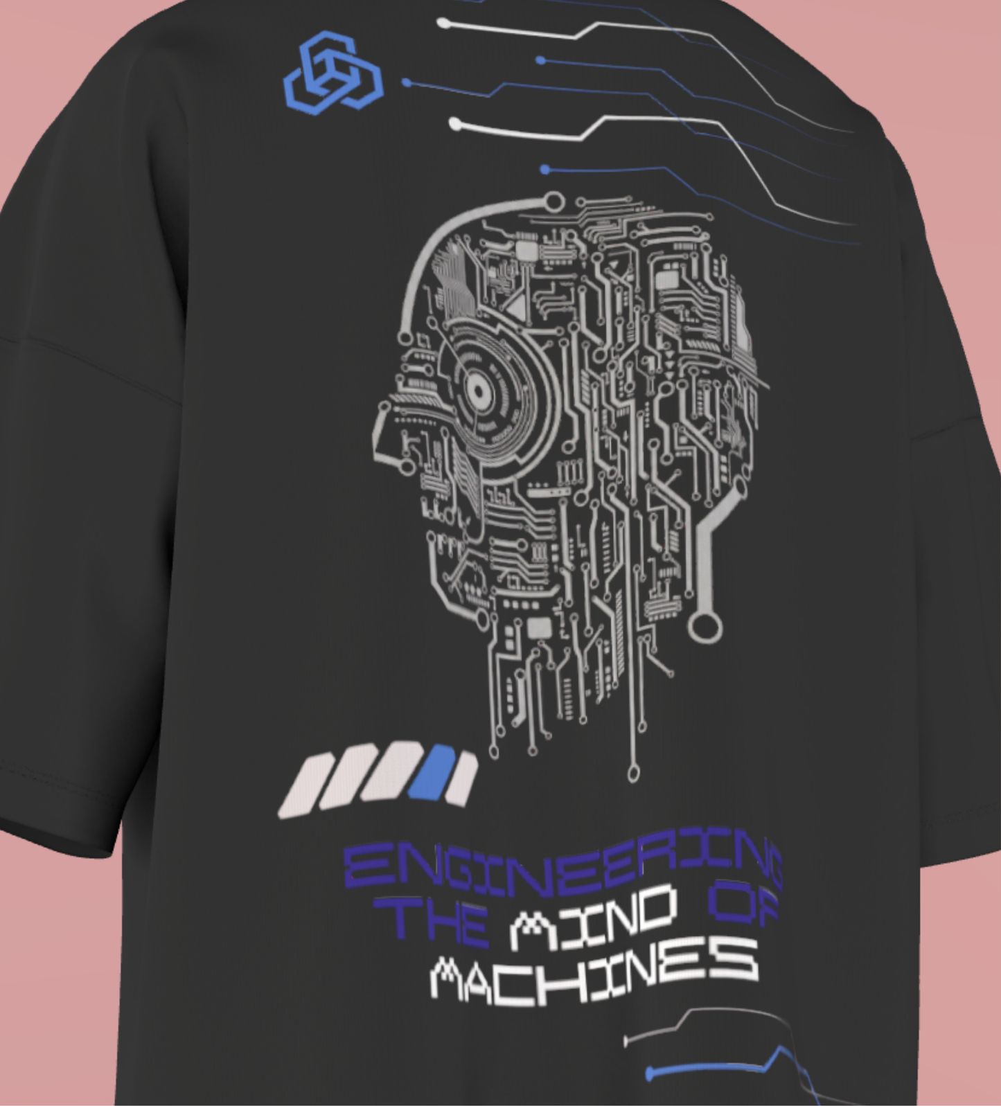 IIT DELHI - THE NEW BATTLEFIELD - PREMIUM 240 GSM OVERSIZE TSHIRT