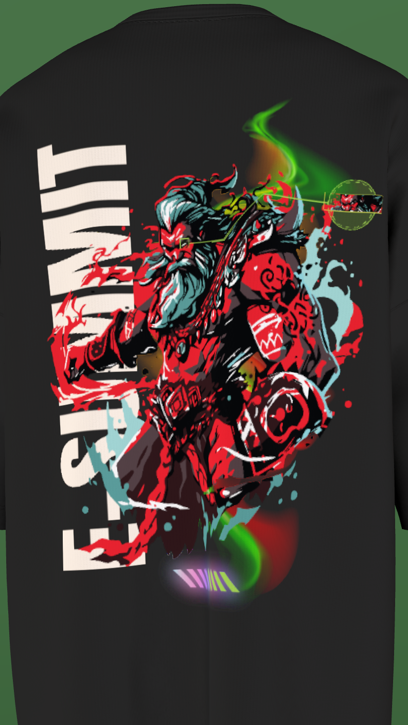 IIT PATNA - THE BEAST - PREMIUM 220 GSM OVERSIZE TSHIRTS