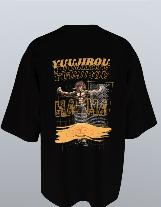 Oversized Anime T-Shirt Level 1: Yujiro Hanma "Ogre"