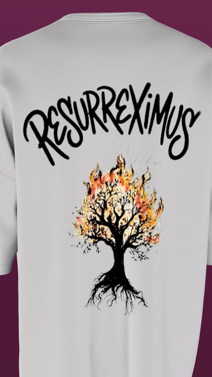 NIT KURUKSHETRA - PREMIUM 220 GSM OVERSIZE T-SHIRT - WHITE