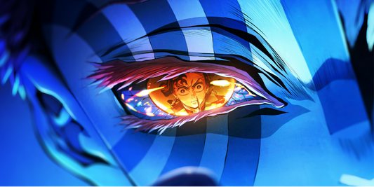 Extra Large Mouse Pad -Demon Slayer Akaza Eye