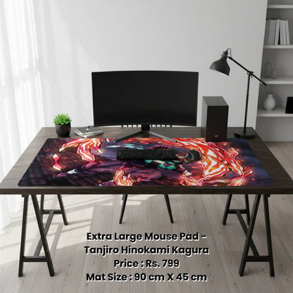 Demon Slayer XXL Desk Mat - Tanjiro Hinokami Kagura