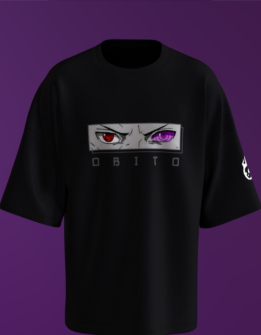 Oversized Anime T-Shirt Level 1:  Naruto "Obito Eyes"