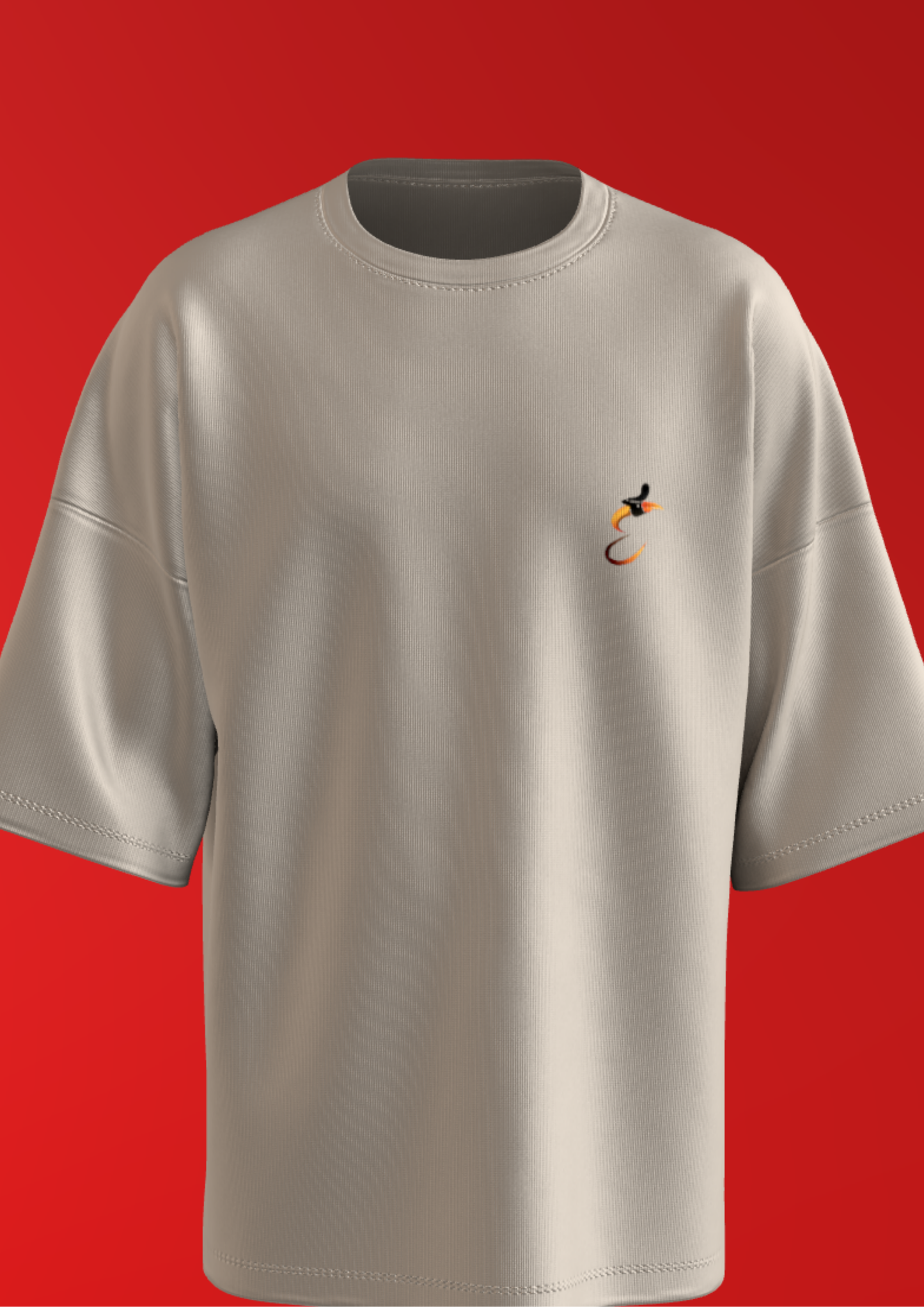 NIT NAGALAND - EKARIKTHIN - THE OFF WHITE BURN - PREMIUM 240 GSM OZ T-SHIRT
