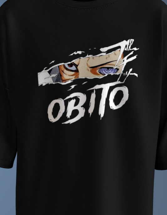 Oversized Anime T-Shirt Level 1:  Obito "Eyes"